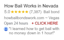 How bail bonds work in Nevada
